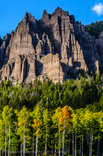 Cliff walls along the Cimarron River