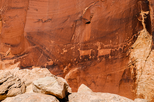 Procession Panel, Comb Ridge