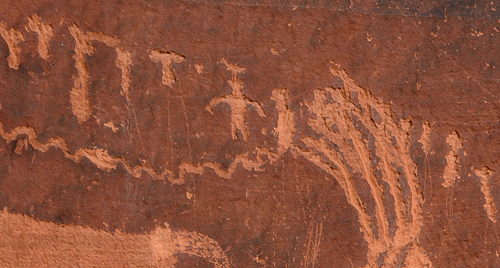 Procession Panel, Comb Ridge